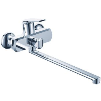 Смеситель для ванны Rush Nevis NE1735-51 универсальный Хром — фото 1, Смеситель для ванны