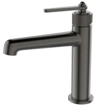 Смеситель "Bangkok Gun metal" д/рак, арт. BG26GM — фото 1, Смесители для раковины