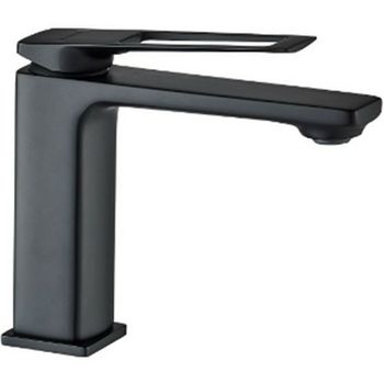 Смеситель для раковины Haiba HB10817-7 Черный матовый — фото 1, Смесители для раковины