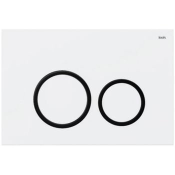 Клавиша смыва Iddis Unifix UNI03WBi77 Белая — фото 1, Кнопки смыва