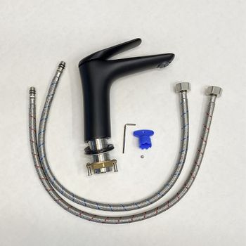 Смеситель для раковины Comforty FC074A-CMT 00-00004531 Черный — фото 5, Смесители для раковины