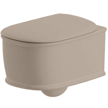 Унитаз Artceram Atelier ATV001 41 00 подвесной Matera без сиденья — фото 1, Подвесные унитазы