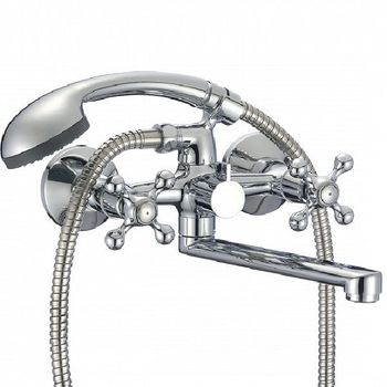 Смеситель для ванны Milardo Duplex DUPSB02M02 Хром — фото 1, Смеситель для ванны