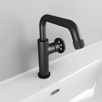 Смеситель для раковины Iddis Grange GRAGMR0i01 Графит матовый — фото 7, Смесители для раковины