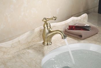 Смеситель для раковины Rose R01Q R0101Q Бронза — фото 3, Смесители для раковины