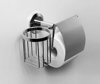 Аксесс Rhein K-6259O Держатель туалетной бумаги и освежителя, (блистер) , хром, WasserKRAFT — фото 2, Комплектующие для туалета