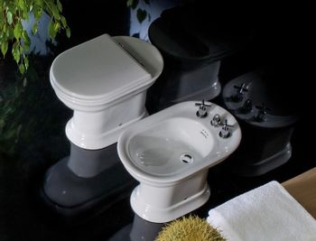 Биде Hatria Dolcevita Y0ET01 Белое — фото 4, Биде напольные