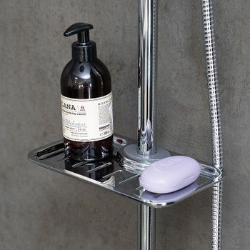 Душевая система Lemark Linara LM0462C Хром — фото 4, Душевые стойки