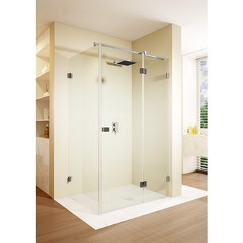 Душевой уголок Riho SZ Scandic NXT Х203 117х77 P G001064120 (GX09021C2) профиль Хром стекло прозрачн — фото 4, Прямоугольные душевые уголки