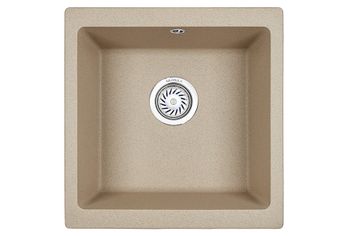Товар: Granula-4451, ПЕСОК, кухонная мойка, кварц - фото 1 Granula-4451, ПЕСОК, кухонная мойка, кварц — фото 1, Кухонные мойки