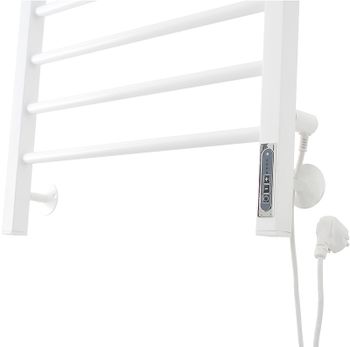 Электрический полотенцесушитель Domoterm Куба DMT Куба П8 500x800 EK R Белый матовый — фото 3, Электрические полотенцесушители