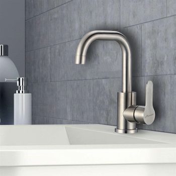 Смеситель для раковины Maretti Project-S PS32RP55 Сатин — фото 3, Смесители для раковины