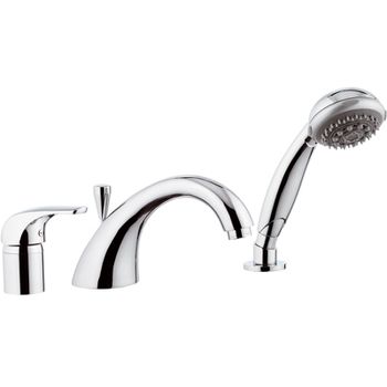 Смеситель на борт ванны Remer Kiss K07 Хром — фото 1, Смесители на борт ванны