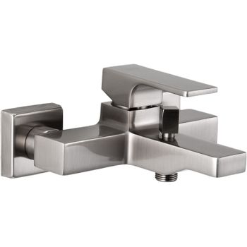 Смеситель для ванны Remer Absolute AU02NP Никель брашированный — фото 1, Смеситель для ванны