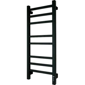 Электрический полотенцесушитель Grois Alex GR-102 30/80 П8 9005 U Черный матовый — фото 1, Электрические полотенцесушители