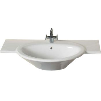 Раковина Hatria Sculture 110 YR38 Белая — фото 1, Раковины подвесные