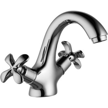 Смеситель для раковины Lemark Flora LM0106C Хром — фото 1, Смесители для раковины