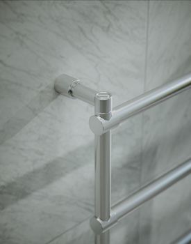 Электрический полотенцесушитель Margaroli Sole 542-4 BOX 5424704CRNB Хром — фото 2, Электрические полотенцесушители