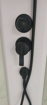 Душевая кабина Parly 90x90 P91B без гидромассажа — фото 3, Душевые кабины