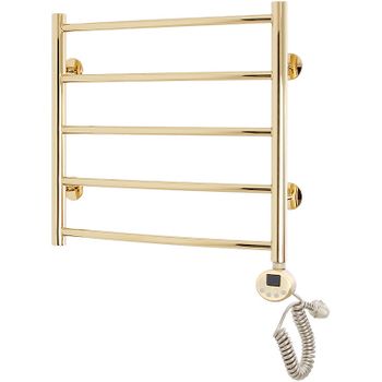 Электрический полотенцесушитель Domoterm Калипсо П5 500x500 ER Золото — фото 4, Электрические полотенцесушители