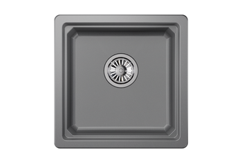 Granula-KS-4501U, АЛЮМИНИУМ, кухонная мойка, кварц — фото 3, Кухонные мойки