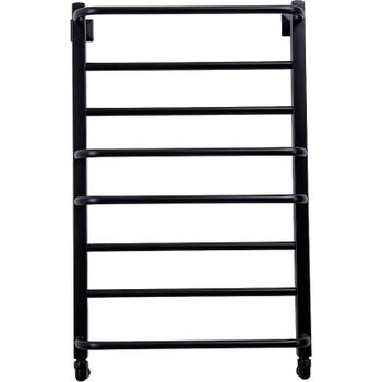 Водяной полотенцесушитель Comfysan Puro-K W-8 80x50 013264 Черный матовый — фото 3, Водяные полотенцесушители