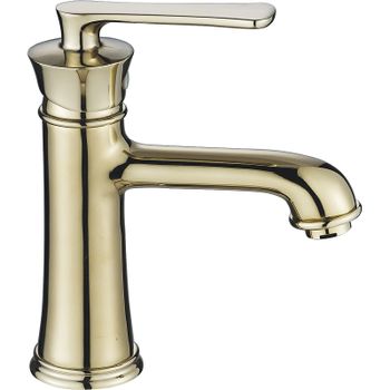 Смеситель для раковины Haiba HB10181-5 Золото — фото 1, Смесители для раковины