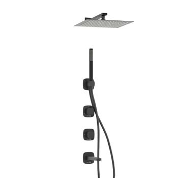 A9151.265.315.219.162.327.242.217 Встраиваемый комплект для ванны с верхней душевой насадкой, лейкой — фото 5, Встраиваемые душевые комплекты