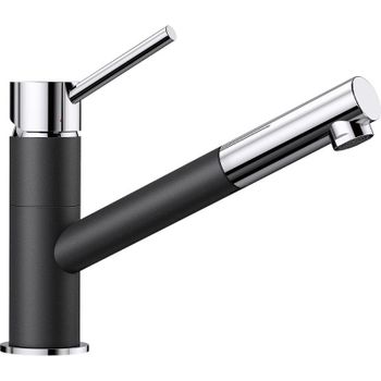 Смеситель для кухни Blanco Kano S 525038 Антрацит Хром — фото 1, Смесители для кухни