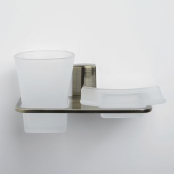 Exter K-5226 Держатель стакана и мыльницы — фото 3, Аксессуары для раковины