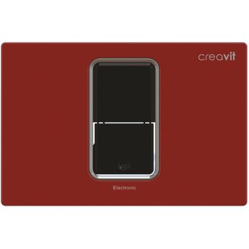 Клавиша смыва Creavit FP8001.01 Красная — фото 1, Кнопки смыва