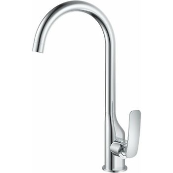 Смеситель для кухни Haiba HB70616 Хром — фото 1, Смесители для кухни