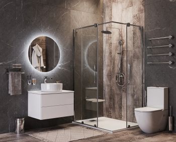 Унитаз компакт Bond F01-00 Белый с бачком и сиденьем Микролифт — фото 5, Напольные унитазы