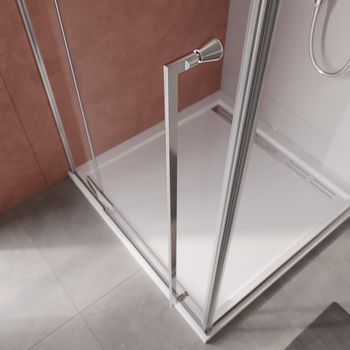 Душевой уголок Cezares LINER-AH-1-120/90-C-Cr-L — фото 2, Душевые уголки