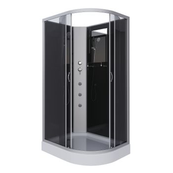 Душевая кабина Niagara Classic NG-3512-14LBKG (120х80х200) низкий поддон(13см),стекло тонированное,3 — фото 1, Душевые кабины