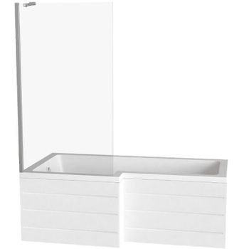 Акриловая ванна Bas Эсте 170x85 L В 00123 без гидромассажа — фото 4, Акриловые ванны