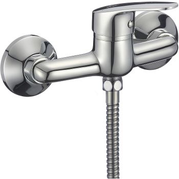 Смеситель для душа Milardo Simp SIMSB00M03WA Хром — фото 1, Смеситель для душа