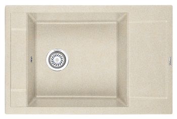 Granula-7806, ПИРИТ, кухонная мойка, кварц — фото 1, Кухонные мойки