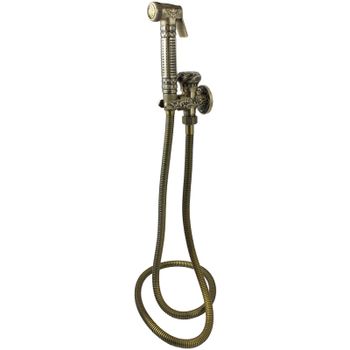 Гигиенический душ с запорным вентилем Bronze de Luxe Royal 10235 Бронза — фото 1, Гигиенические души