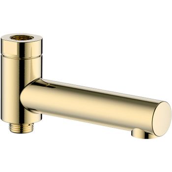 Излив для смесителя AQUAme AQM8301BG Шлифованное золото — фото 1, Изливы