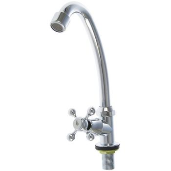 Кран для одного типа воды Accoona Эконом A4776 Хром — фото 1, Краны