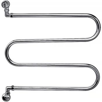 Водяной полотенцесушитель Margaroli Vento 400CR Хром — фото 1, Водяные полотенцесушители