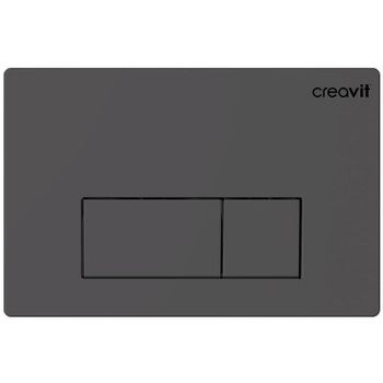 Клавиша смыва Creavit Arc GP8002.04 Антрацит — фото 1, Кнопки смыва