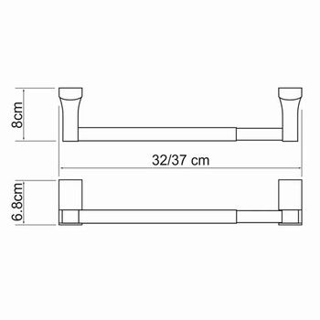 Exter K-5291 (ранее К-5222D) Держатель бумажных полотенец — фото 6, Диспенсеры бумажных полотенец