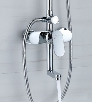 Душевая система Bond B01-9100 Хром — фото 2, Душевые стойки