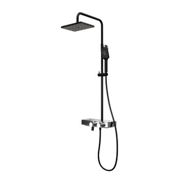 A11401 Thermo Душевой комплект с термостатическим смесителем — фото 9, Душевые стойки