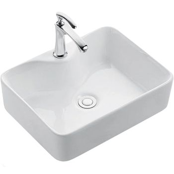 Раковина CeramaLux 40 7292 Белая глянцевая — фото 1, Мини-раковины