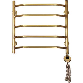 Электрический полотенцесушитель Domoterm Лаура П5 500x500 АБР ER Античная бронза — фото 1, Электрические полотенцесушители