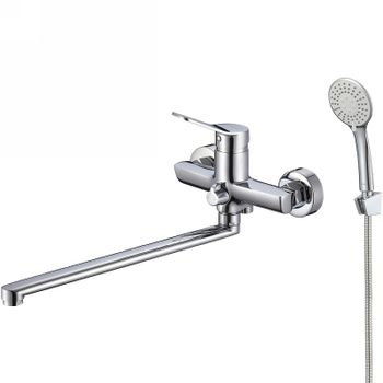 Смеситель для ванны Milardo Enjoy ENJSB00M10 универсальный Хром глянцевый — фото 1, Смеситель для ванны