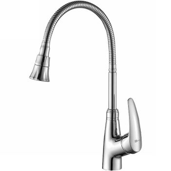 Смеситель для кухни Lemark Linara LM0413C Хром — фото 1, Смесители для кухни